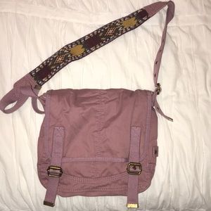 American Eagle crossbody canvas bag